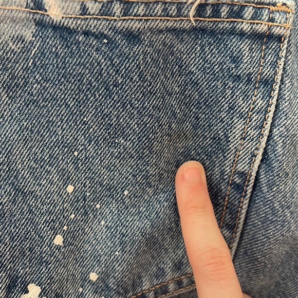 Zara paint splatter jeans - Picture 4 of 4